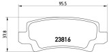BREMBO P 83 065 PRIME LINE set placute frana,frana disc