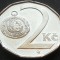 Moneda 2 COROANE - CEHIA, anul 2007 * cod 1620