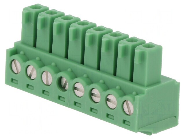 Regletă de Conexiuni Deconectabilă 3.81mm 8 Piste Drept Mufă