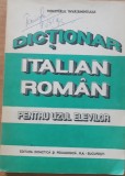DICTIONAR ITALIAN-ROMAN PENTRU UZUL ELEVILOR - DOINA CONDREA DERER (1993)