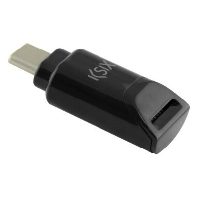 Micro SD to USB-C Adapter KSIX Black foto