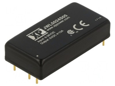 Convertor DC/DC 50W 9-36V la 5V 10A foto