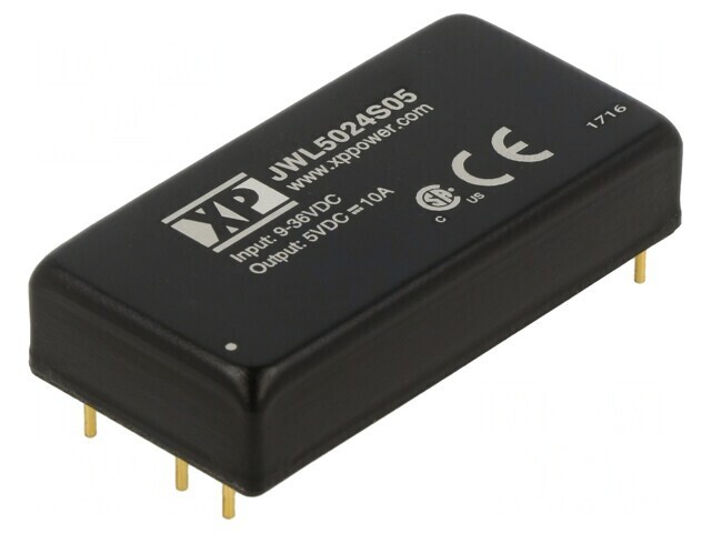 Convertor DC/DC 50W 9-36V la 5V 10A