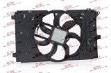 Ventilator radiator Infiniti Qx50 17-, motor: 2.0 T, (2+2) pini, SRLine, 214815NA0A; 2685003010