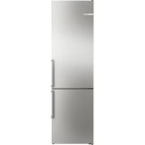 Combina frigorifica Bosch KGN39AIAU, 363l, No Frost, H 203cm, VitaFresh, Raft sticle, Control electronic, Clasa A, Inox
