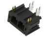 Sabre 2-Contact RA Header 062 Lock Short Tail, MOLEX