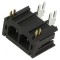 Sabre 2-Contact RA Header 062 Lock Short Tail