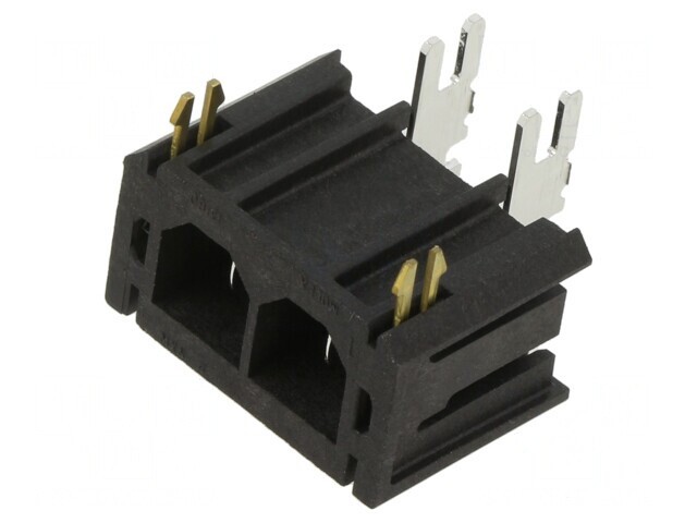 Sabre 2-Contact RA Header 062 Lock Short Tail