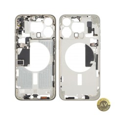 Carcasa Mijloc Apple iPhone 15 Pro Max Bej (Natural Titanium) Swap