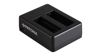 SJCAM SJ6 Legend Black SJ6000 Dual Quick Charger cu cablu Micro USB - Patona foto