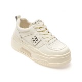 Pantofi sport GRYXX albi, 2315, din piele naturala
