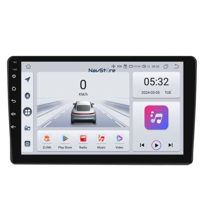 Navigatie Dedicata Fiat Bravo (2006 - 2014), 9Inch, 4Gb Ram, 64Gb Stocare, Bluetooth, WiFi, Carplay foto