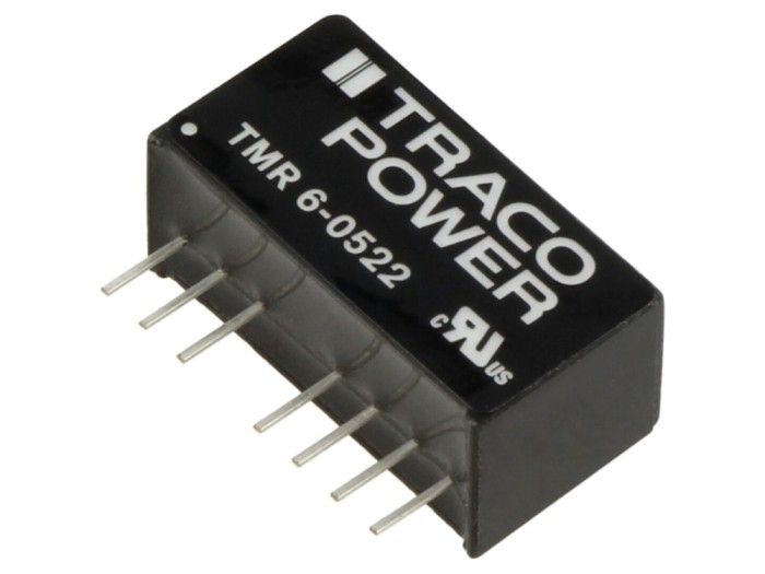Convertor DC/DC 6W, 4,5&divide;9VDC