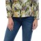 Bluza Dama Verde si Imprimeu cu Flori - S