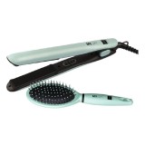 Cumpara ieftin Set Placa de par si perie Lovely Blue