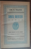 myh 50f - Leon N Tolstoi - Sonata Kreutzer - editie interbelica