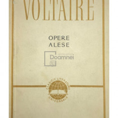 Voltaire - Opere alese (editia 1957)
