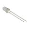 LED 3mm albastru 1560-2180mcd 30&deg; Parte frontala convex 12V