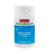 Capsule Probiotice Immunosan 40cps Medicura Cod: MC399 foto
