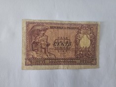 Italia 100 Lire 1951 foto