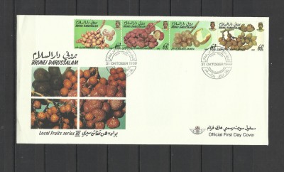 BELIZE 1989 FRUCTE FDC foto