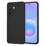 Husa Protectie Samsung A57 5G Silicon SoftFlex Neagra Catifelata