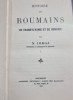 Nicolae Iorga Histoire des Roumains de Transylvanie et de Hongrie vol. I (1915)