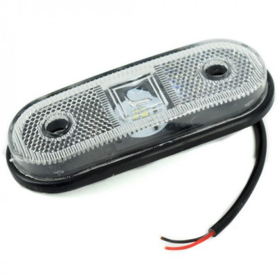 Lampa Remorca Laterala Led 24V Culoare Alba Cod GN23 / L1031113 060917-20 foto