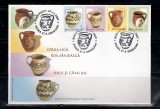 ROMANIA 2007 - CERAMICA ROMANEASCA - OALE SI CANI (II), FDC - LP 1788