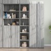 VidaXL Dulap &icirc;nalt, gri sonoma, 40x41x185 cm, lemn prelucrat 3281671