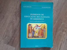 Elemente de Educatie Religioasa in Gradinita - Teorii si aplicatii practice foto