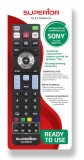 TELECOMANDA UNIVERSALA Superior, compatibila televizoare SONY, bateriile (2 x AAA) nu sunt incluse, negru &quot;SUPTRB009&quot; (timbru verde 0.08 lei)