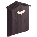 Casa pentru lilieci Navaris, 26x10.2x42 cm, lemn pin, asamblata, exterior, 59723.01