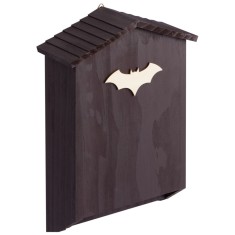 Casa pentru lilieci Navaris, 26x10.2x42 cm, lemn pin, asamblata, exterior, 59723.01