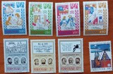 FEROE/FEROYAR-&#039;&#039;BASME de CRACIUN.&#039;&#039;-2 SERIE -8V.- -MNH NESTAMP. -vezi scan, Nestampilat