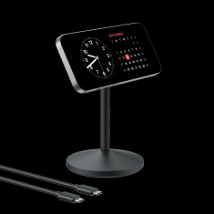 Stand cu incarcare wireless Anker, MagSafe, 15W, fast charge, negru, &amp;quot;A25X1H11&amp;quot; (timbru verde 0.18 lei) - 0194644205676 foto