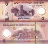 Bancnota Emiratele Arabe Unite 5 Dirhami 2023, Polimer, UNC