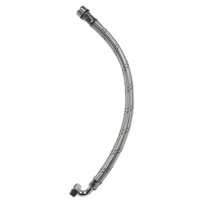 Racord flexibil cu cot 60cm pentru hidrofor foto