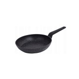 Tigaie din aluminiu turnat, marmoarta, neagra, 24cm, Klausberg