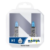 Set 2 Becuri Far H1 55W 12V Range Power White Narva 138423 48641RPNVAS2