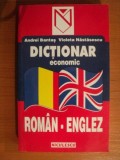 DICTIONAR ECONOMIC ROMAN - ENGLEZ de ANDREI BANTAS , VIOLETA NASTASESCU