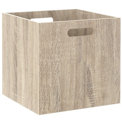 Cutie depozitare 5Five din lemn MDF, pentru raft, 30x30x30 cm, natur Household NewTrend foto