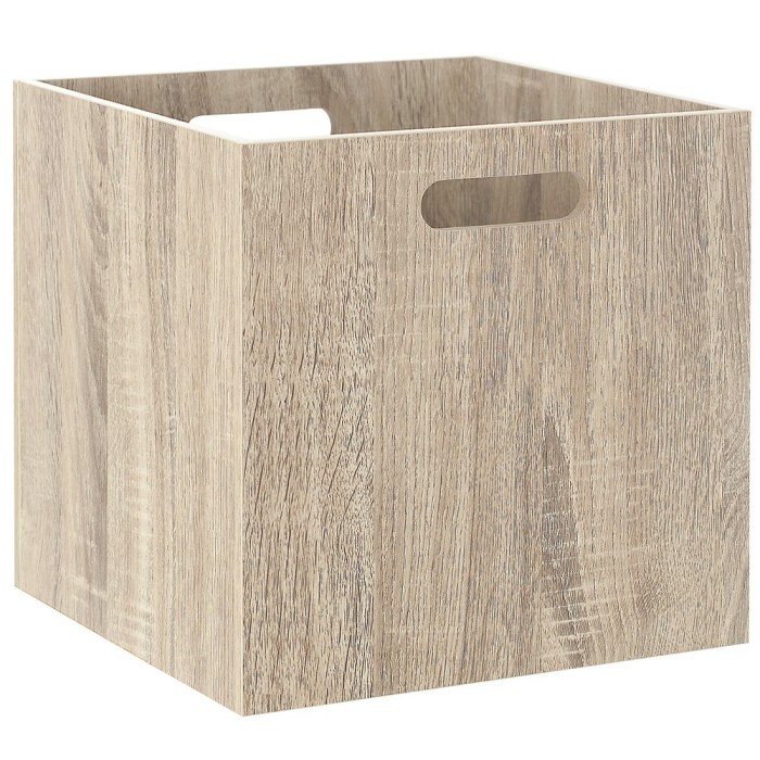 Cutie depozitare 5Five din lemn MDF, pentru raft, 30x30x30 cm, natur Household NewTrend