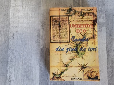 Insula din ziua de ieri de Umbero Eco foto
