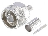 Conector: N mufă tată drept 50&Omega; - Conector N mufă tată drept 50&Omega;