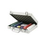 Set Poker 200 Jetoane Multicolor Iso, Trusa Aluminiu, Dealer+Big/Small Blind, 2 Seturi Cărți