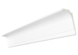 Bagheta decorativa polistiren extrudat L100 13105, modern, alb, 200 x 6.5 x 10 cm