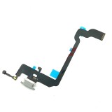 Banda Flex Incarcare iPhone XS, Alb, Mufa Dock Conector
