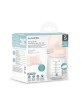Set de start biberon anticolici 180 ml variabil + suzetă -2-2 luni zero zero suavinex