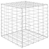Cumpara ieftin Strat inaltat cub gabion, 50 x 50 x 50 cm, sarma de otel